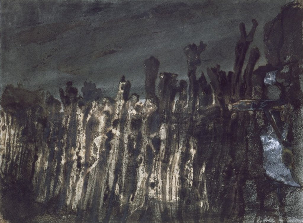 Detail of Breakwater in Jersey by Victor Hugo