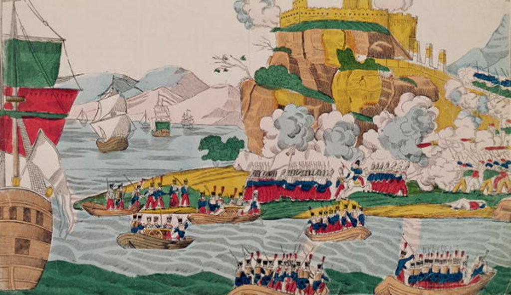 Detail of The Taking of Algiers by the French on the 4th July 1830 by French School
