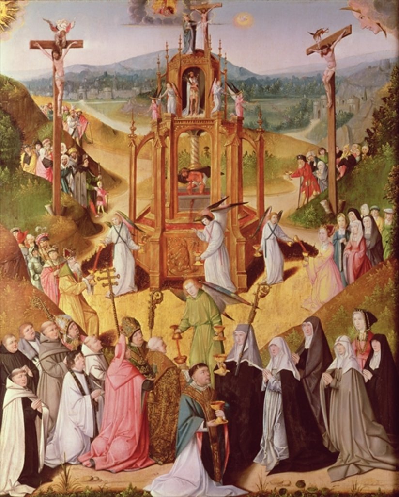 Detail of The Fountain of Life by Master of the Fountain of Life