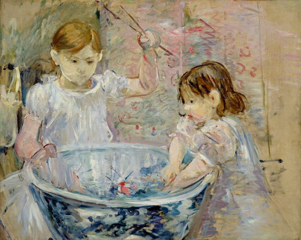 Detail of Children at the Basin, 1886 by Berthe Morisot