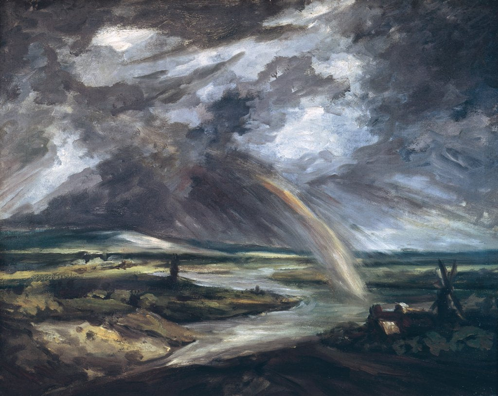Detail of The Storm by Georges Michel