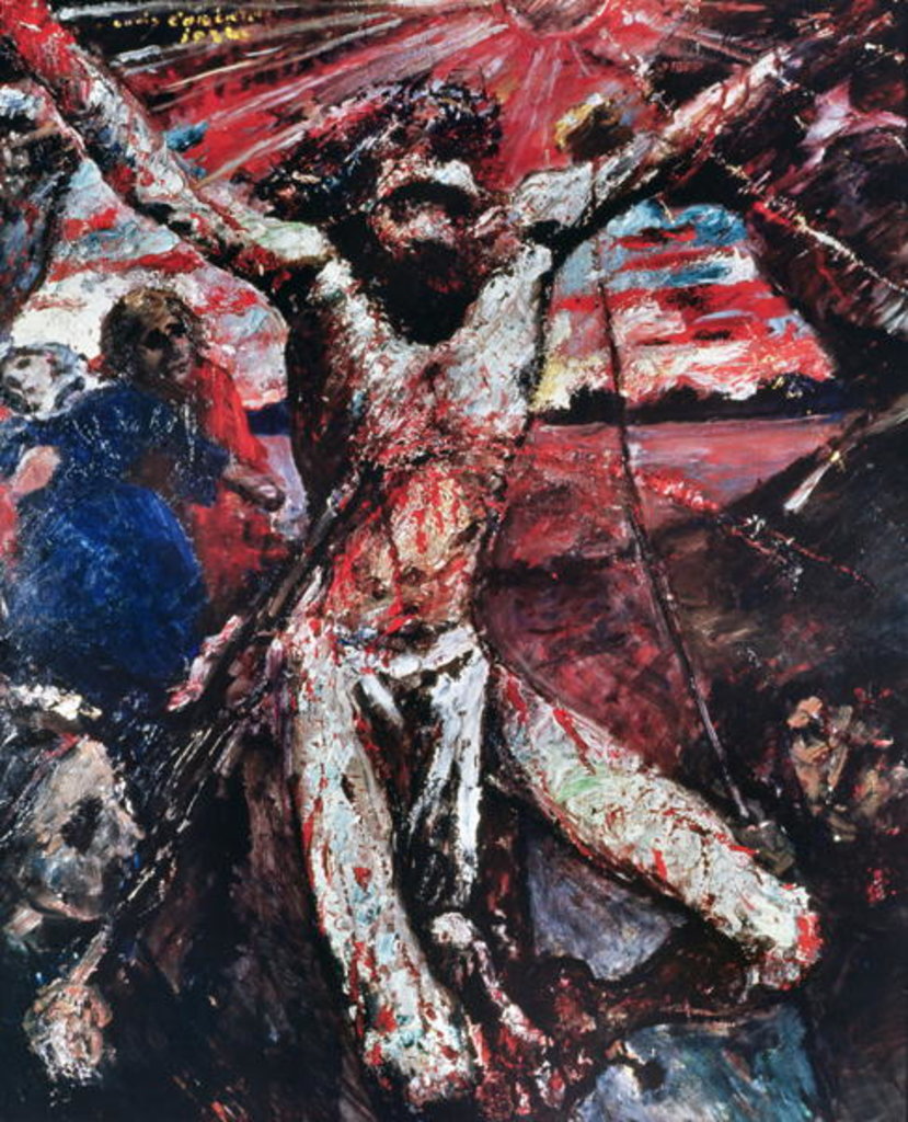 Detail of The Red Christ, 1922 by Lovis Corinth