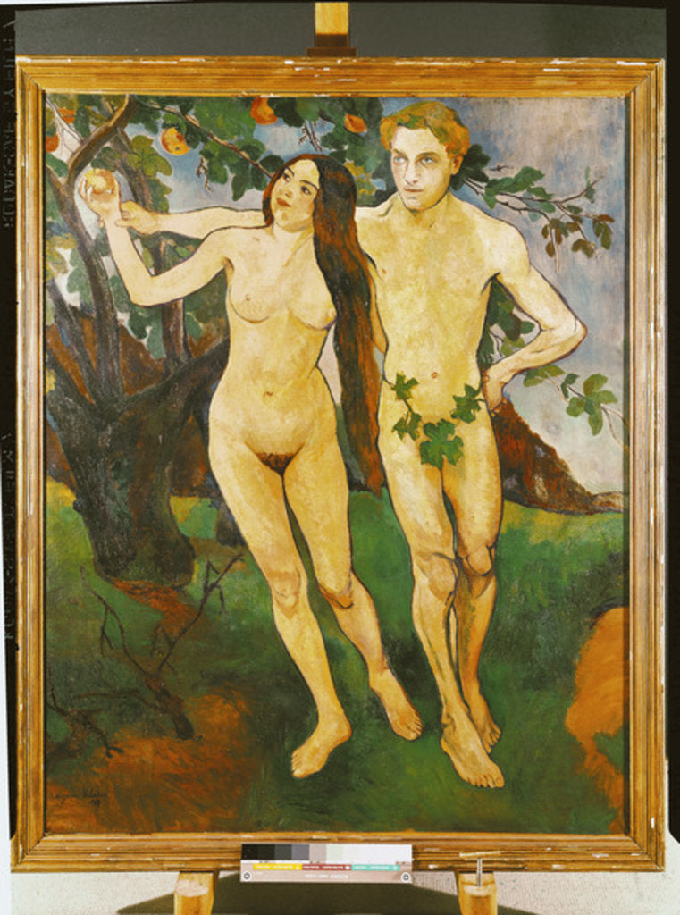 Detail of Adam and Eve, 1909 by Marie Clementine Valadon