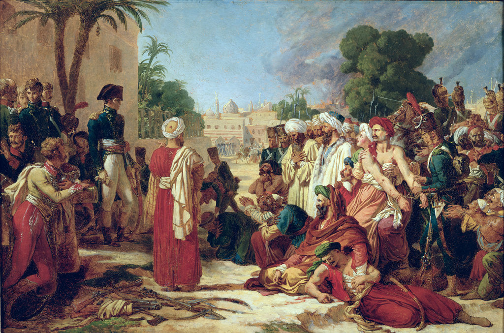 Detail of Bonaparte in Cairo by Baron Pierre-Narcisse Guerin