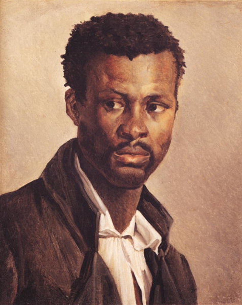 Detail of A Negro, 1823-24 by Theodore Gericault