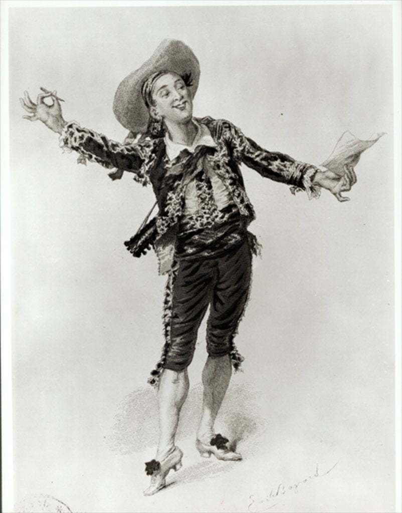 Detail of Figaro by Emile Antoine (after) Bayard