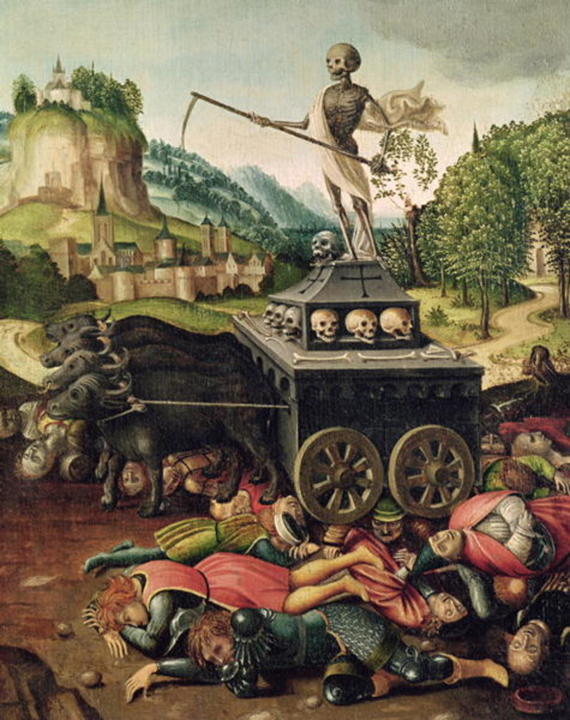 Detail of The Triumph of Death, 15th century by Flemish School
