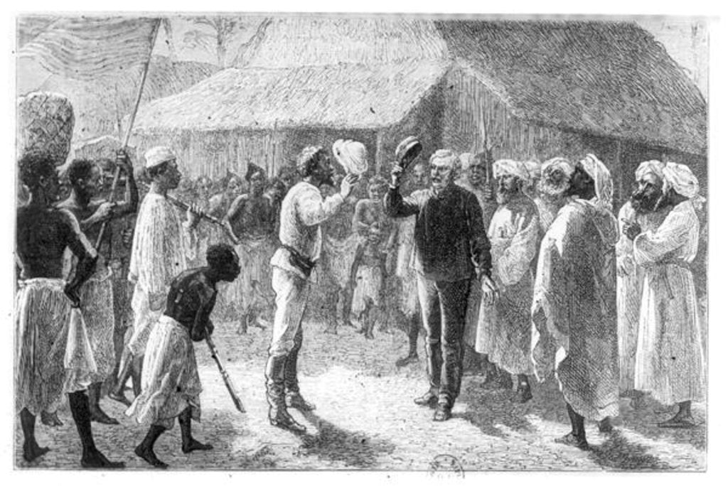 Detail of David Livingstone from 'How I Found Livingstone' by Sir Henry Morton Stanley by French School