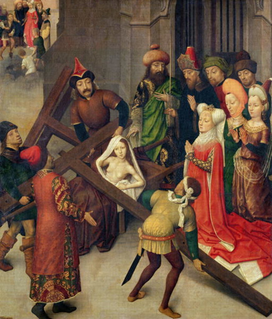 Detail of St. Helena and the Miracle of the True Cross by Simon Marmion