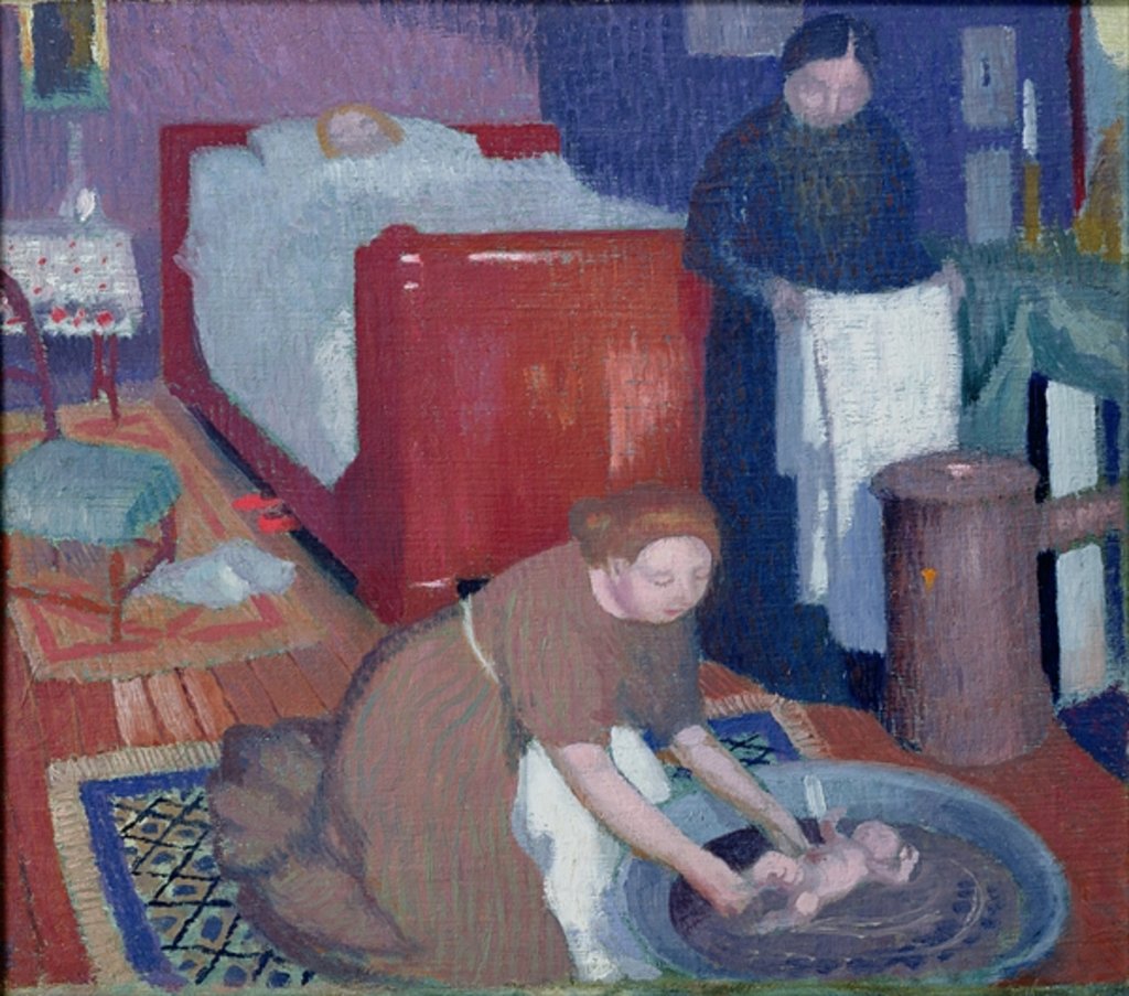 Detail of The First Bath, c.1899 by Maurice Denis