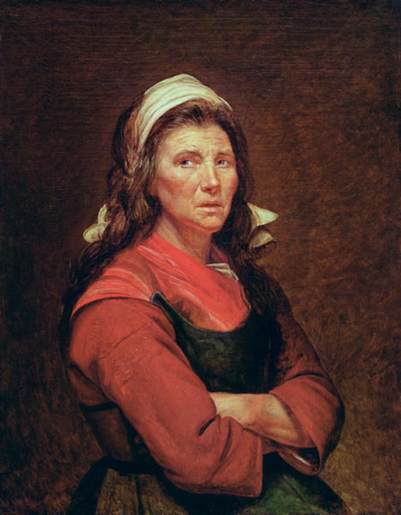 Detail of The Woman of the People by Jacques Louis David