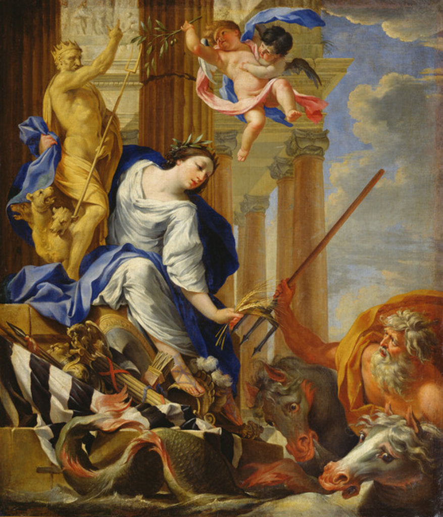 Detail of Ceres Vanquishing the Attributes of War by Simon Vouet