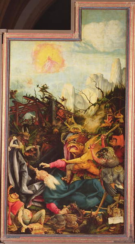Detail of Temptation of St. Anthony, c.1512-16 by Matthias Grunewald