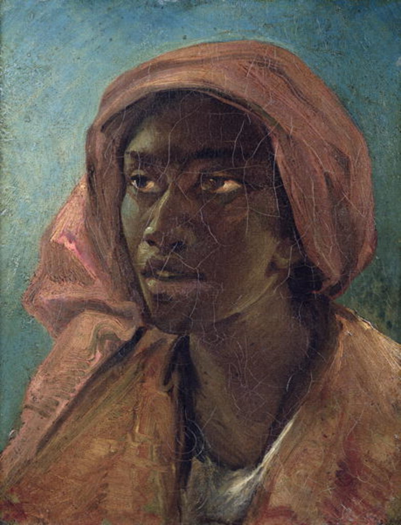 Detail of A Young Negro Woman by Theodore Gericault