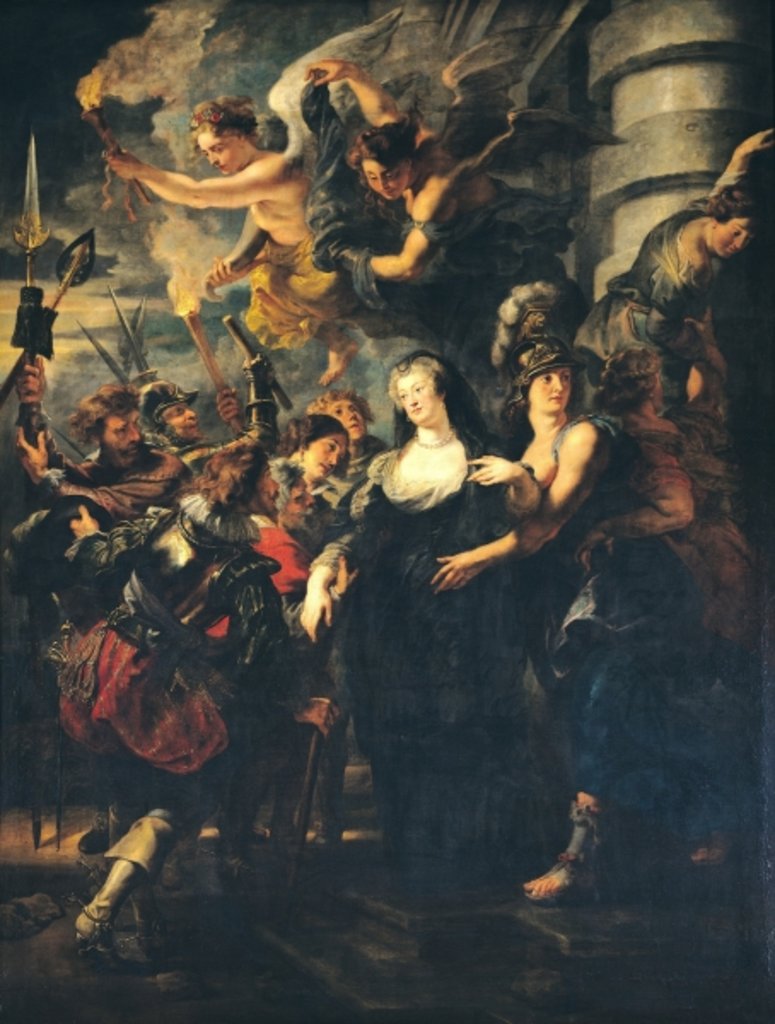 Detail of The Medici Cycle: Marie de Medici Escaping from Blois, 21st-22nd February 1619, 1621-25 by Peter Paul Rubens