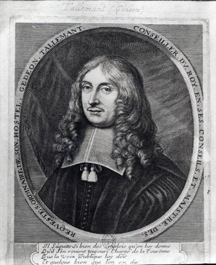 Detail of Gedeon Tallemant des Reaux by French School