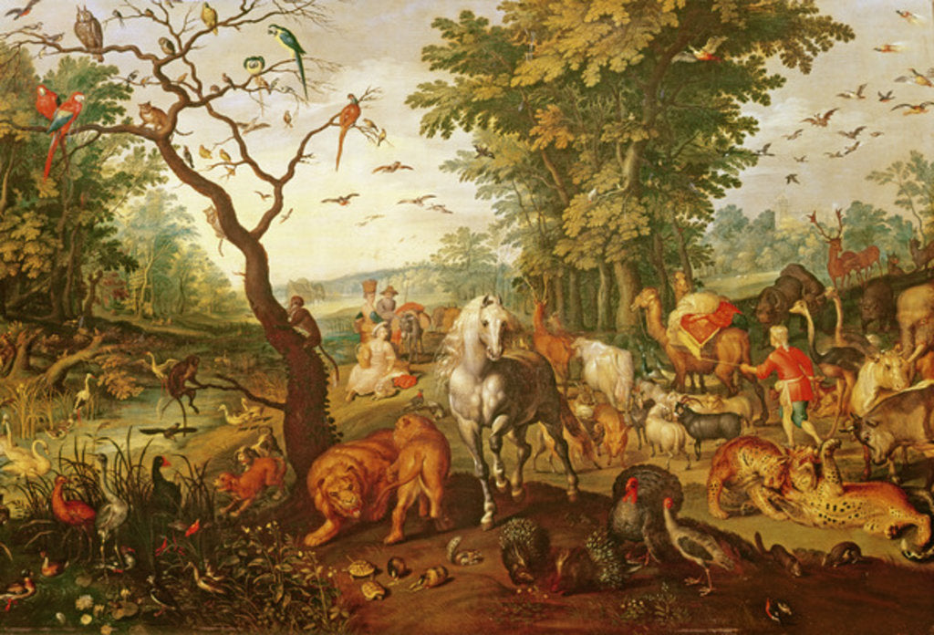 Detail of Noah's Ark, after 1613 by Jan the Elder Brueghel