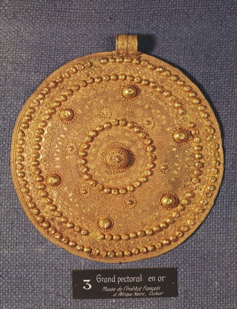 Detail of Pectoral by School African