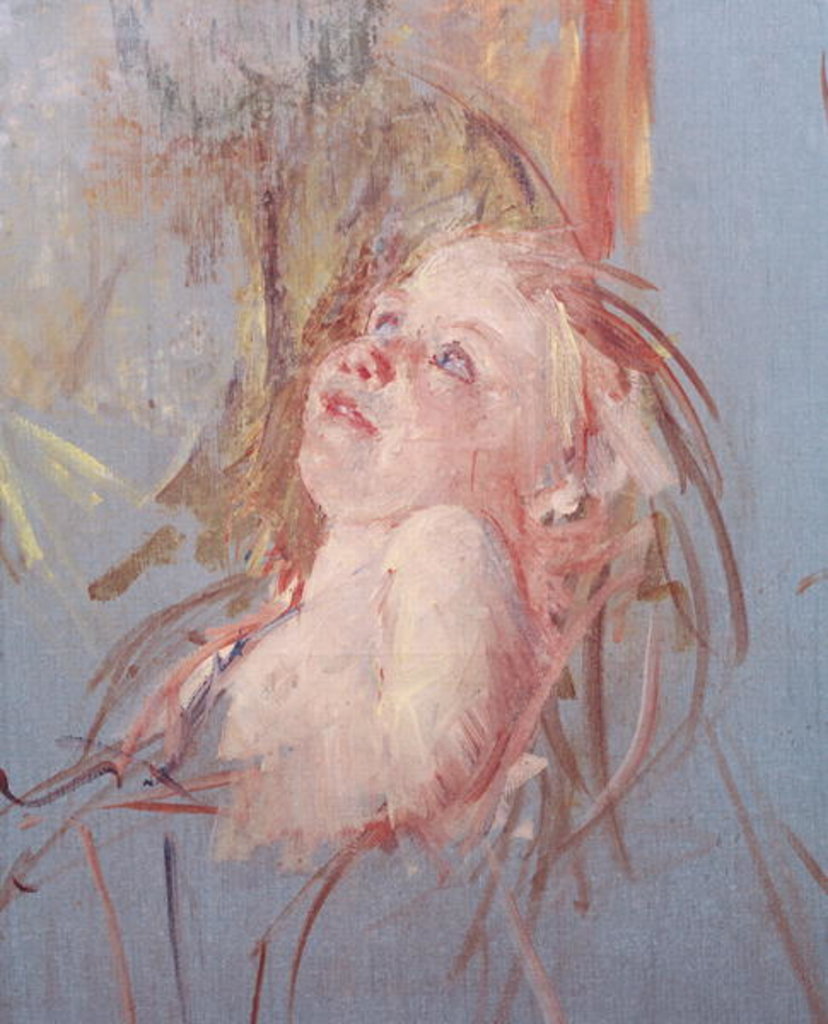 Detail of Young Child in its Mother's Arms by Mary Stevenson Cassatt