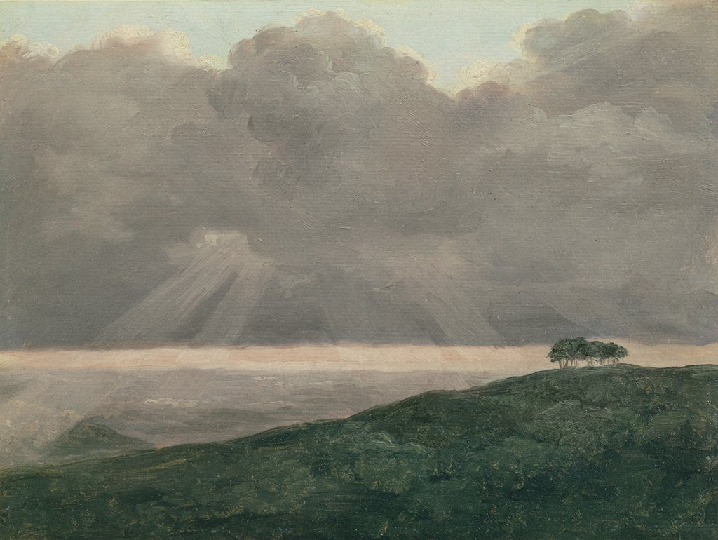 Detail of The Storm by Pierre Henri de Valenciennes