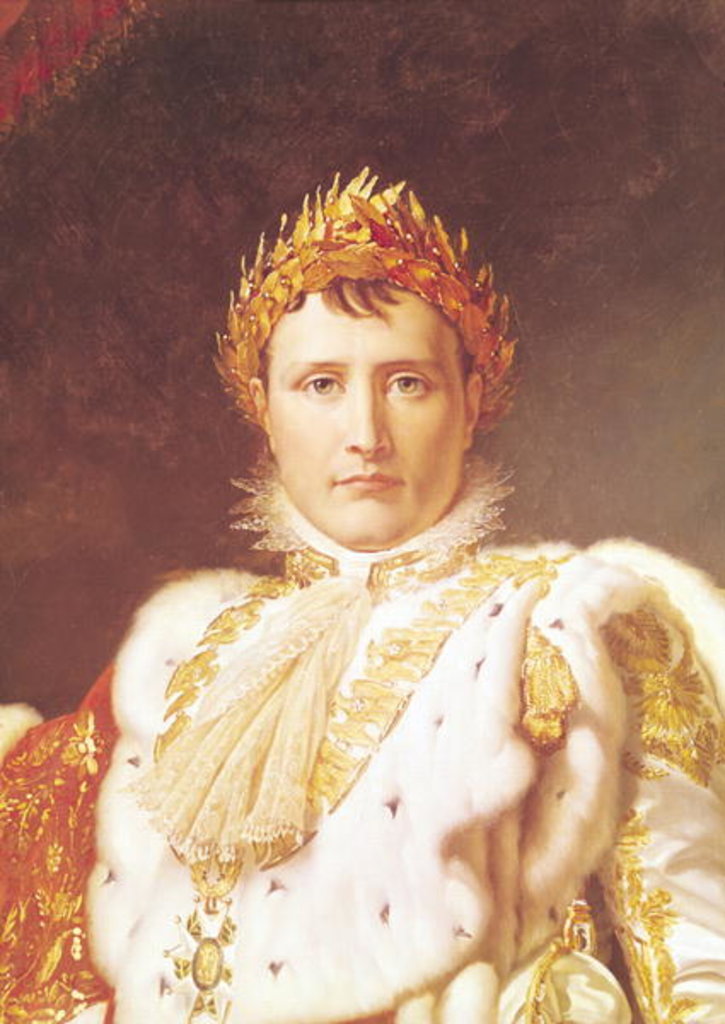Detail of Napoleon I in Coronation Robes, c.1804 by Francois Pascal Simon Baron Gerard