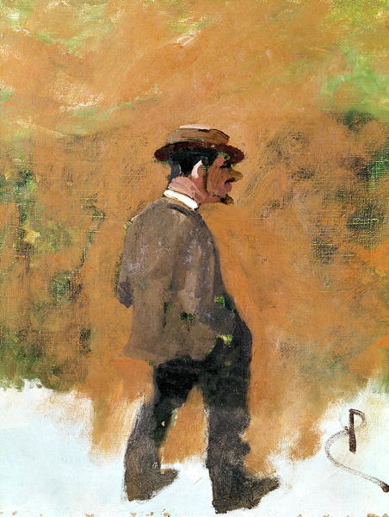 Detail of Henri de Toulouse-Lautrec aged 19, 1883 by Rene Princeteau