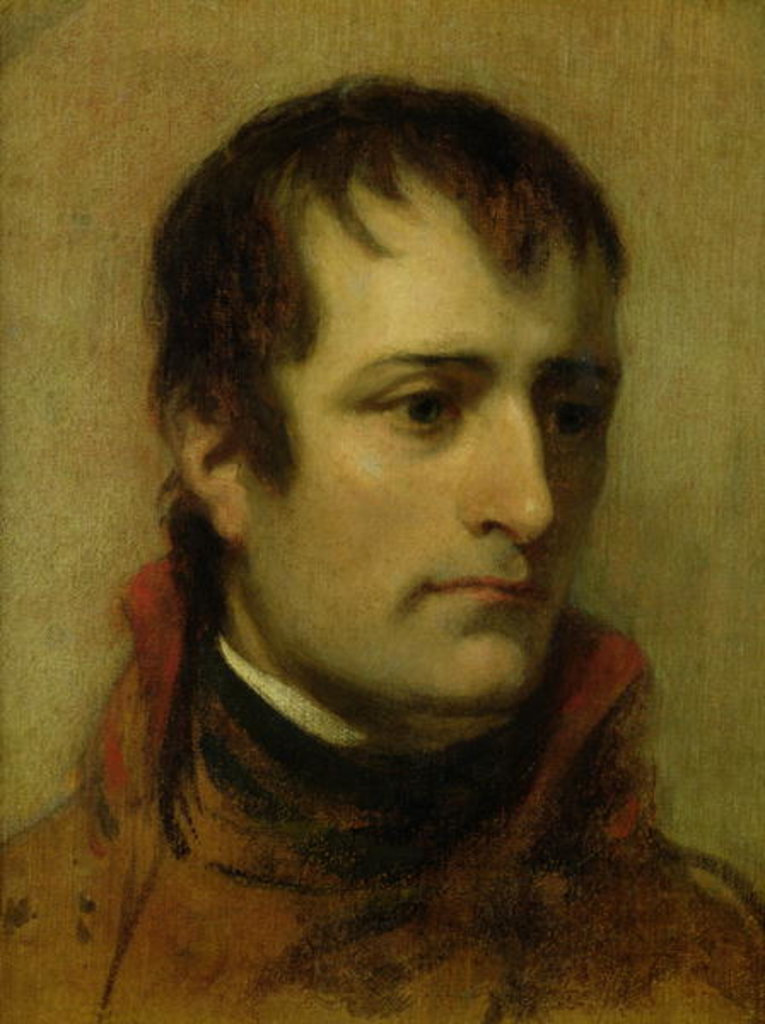 Detail of Napoleon Bonaparte First Consul, 1802 by Thomas Phillips