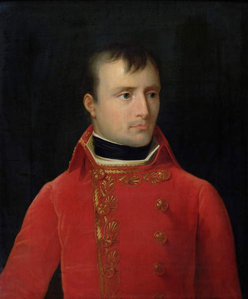 Detail of Portrait of Napoleon Bonaparte by Jean Pierre Franque