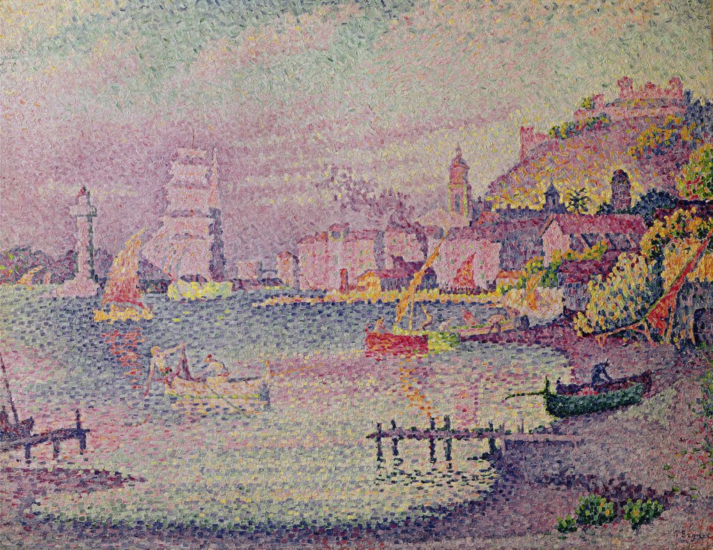 Detail of Leaving the Port of Saint-Tropez, 1902 by Paul Signac