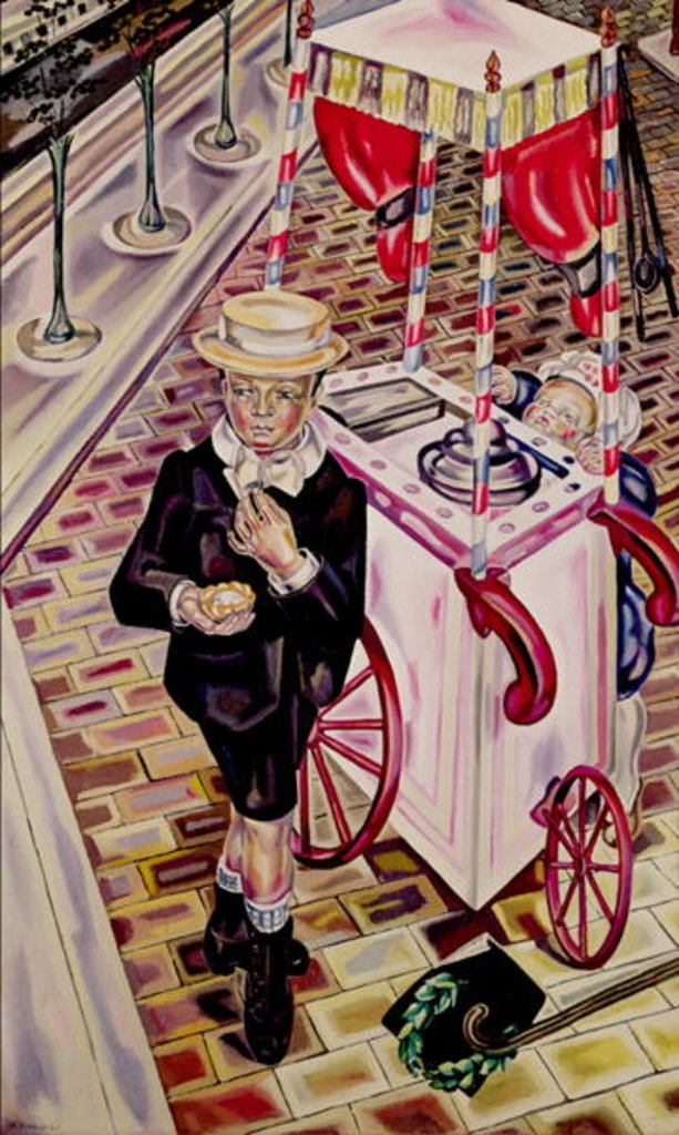 Detail of Child with an Ice Cream by Maria Blanchard