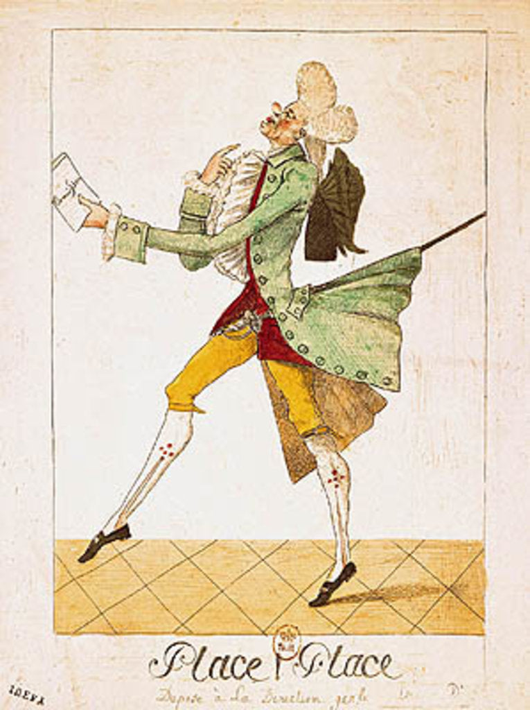 Detail of Place! Place! by French School