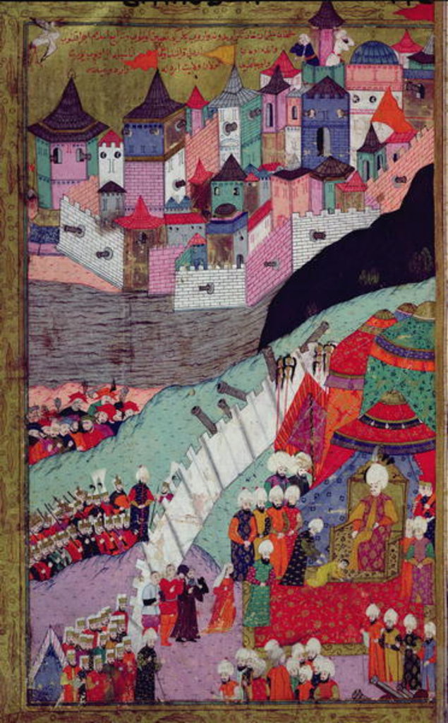 Detail of Attack on Belgrade in 1521 by Turkish School