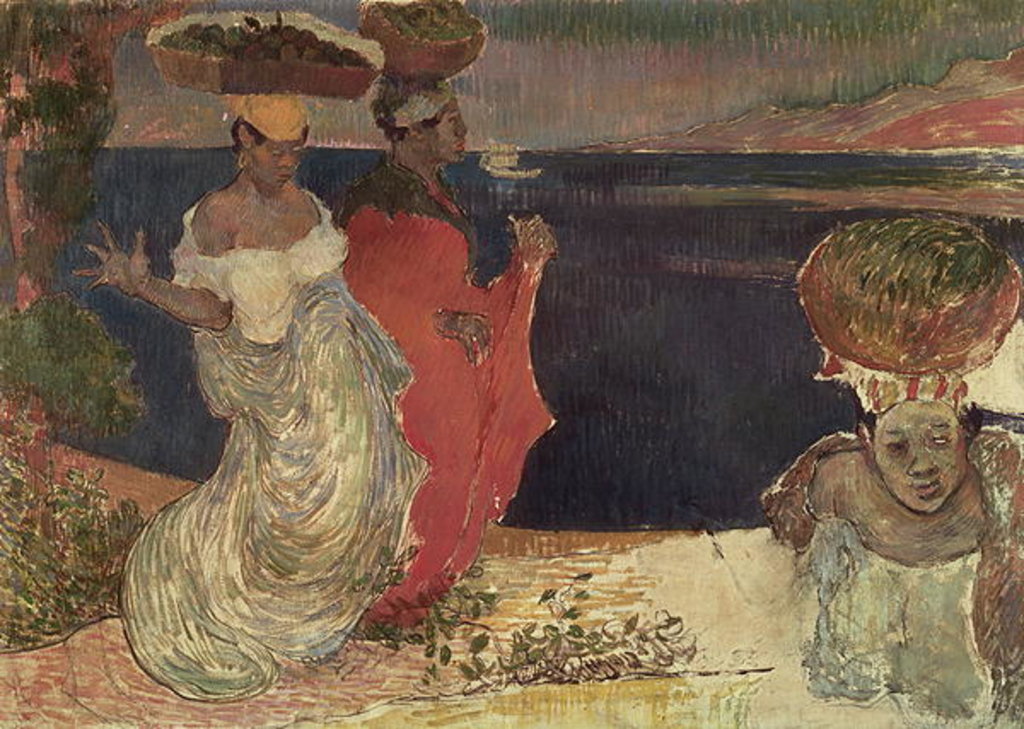 Detail of Landscape in Martinique by Charles Laval