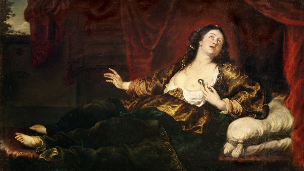 Detail of Death of Cleopatra VII by Anthony van Dyck