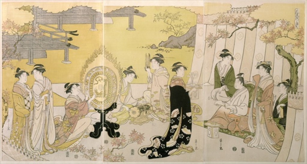 Detail of Concert by Hosoda Eishi