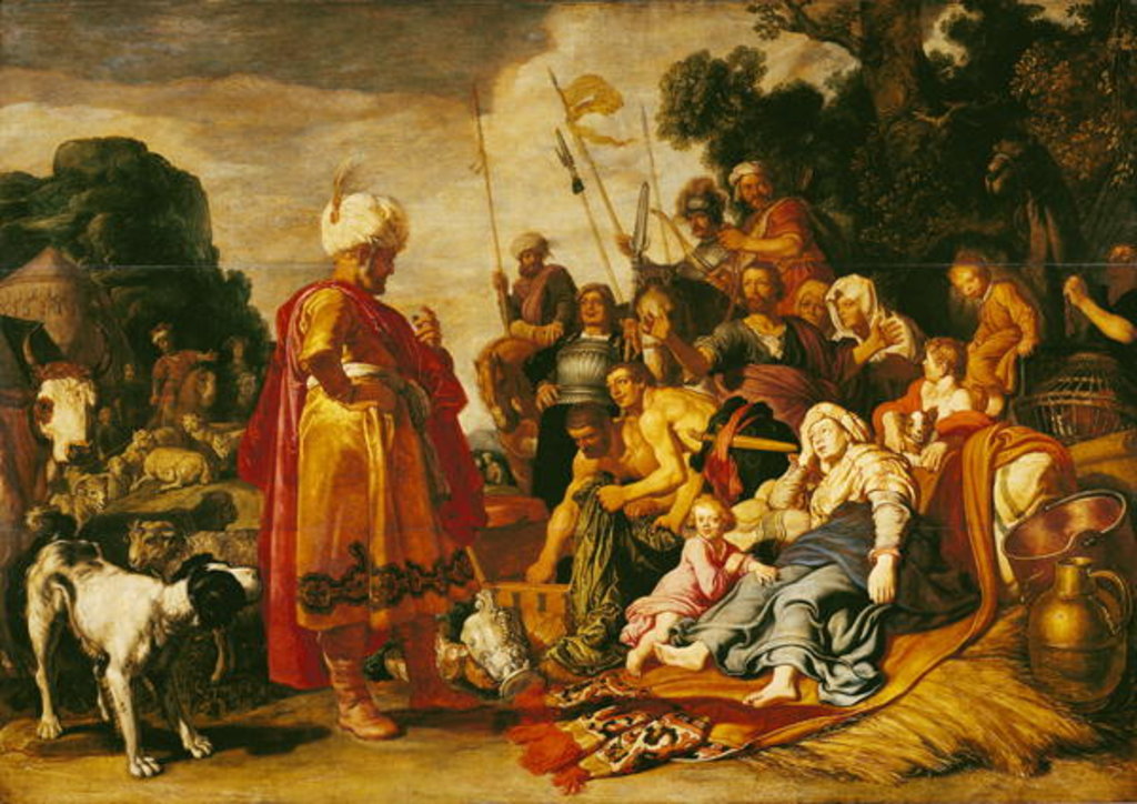 Detail of Laban Searching for the Idols by Pieter Lastman