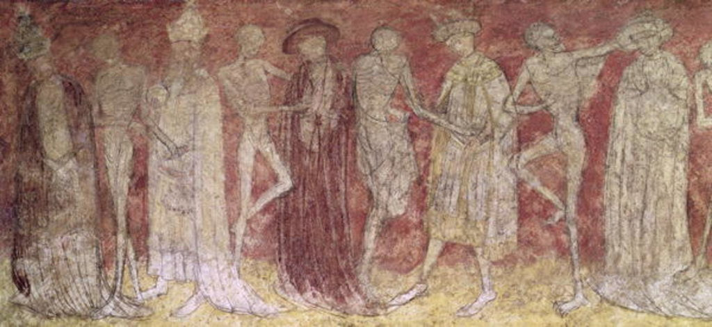 Detail of The Dance of Death by French School