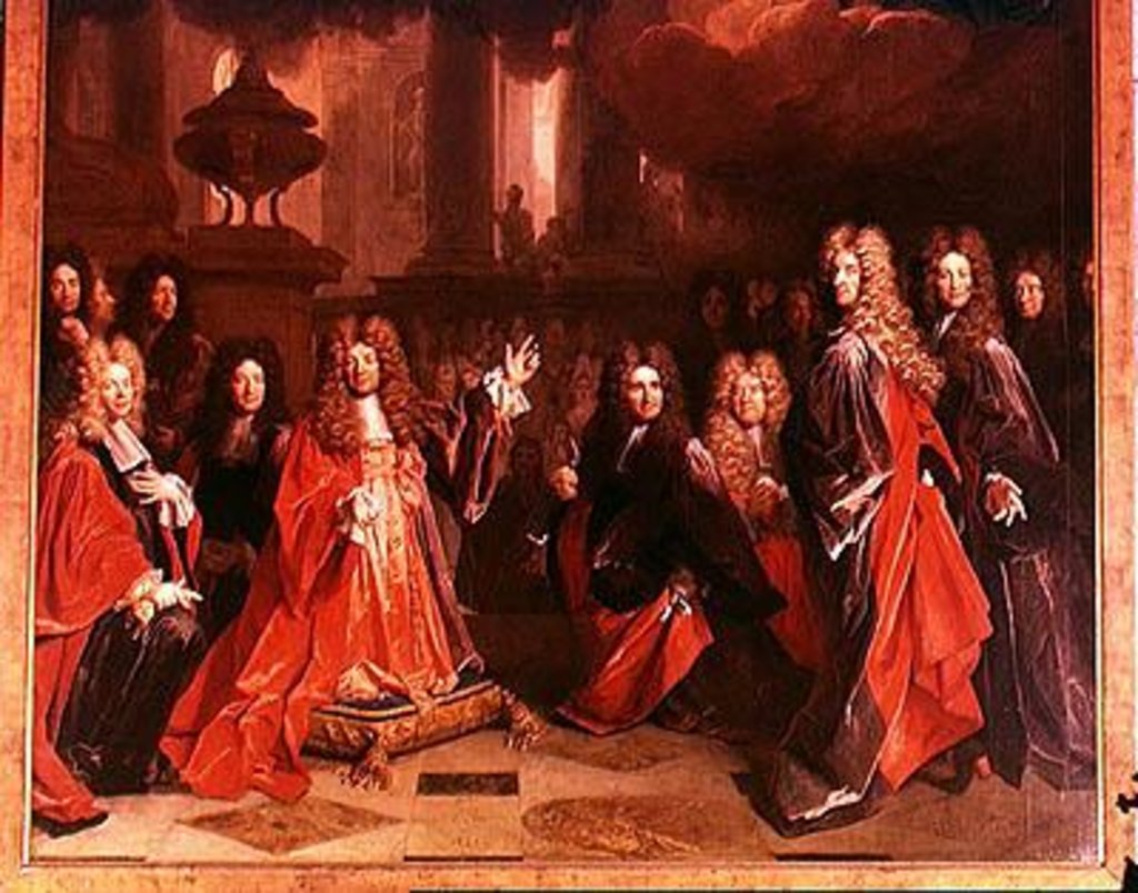 Detail of Ex-Voto by Nicolas de Largilliere