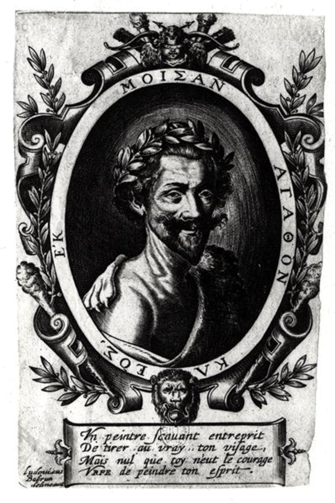 Detail of Portrait of Honore d'Urfe by Louis (after) Beaubrun