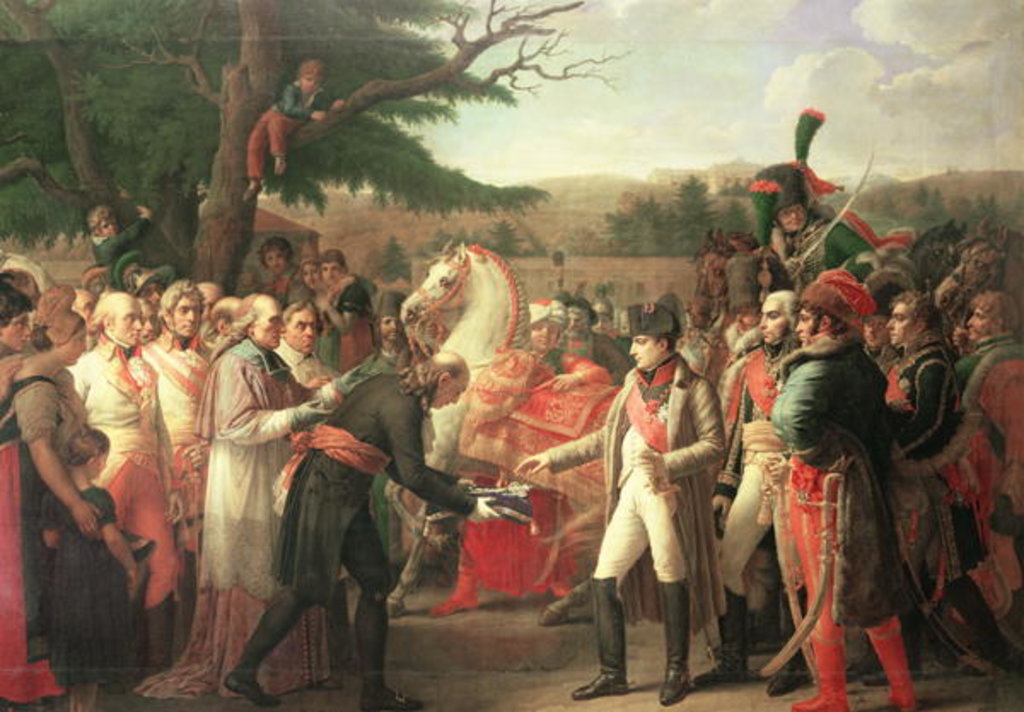 Detail of Napoleon Bonaparte Receiving the Keys of Vienna at the Schloss Schonbrunn, 13th November 1805, 1808 by Anne Louis Girodet de Roucy-Trioson