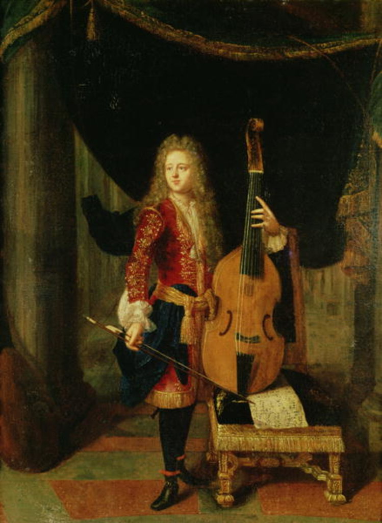 Detail of Portrait of Johann Schenck by Constantin Netscher