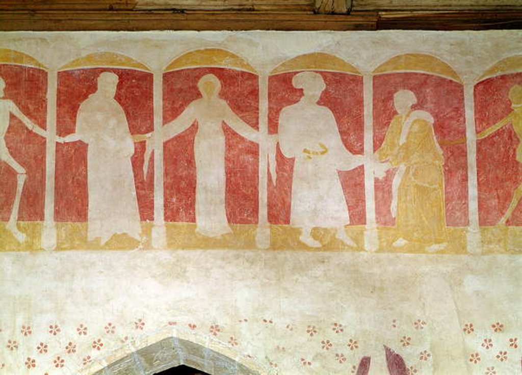 Detail of Detail of The Dance of Death, c.1460 by French School