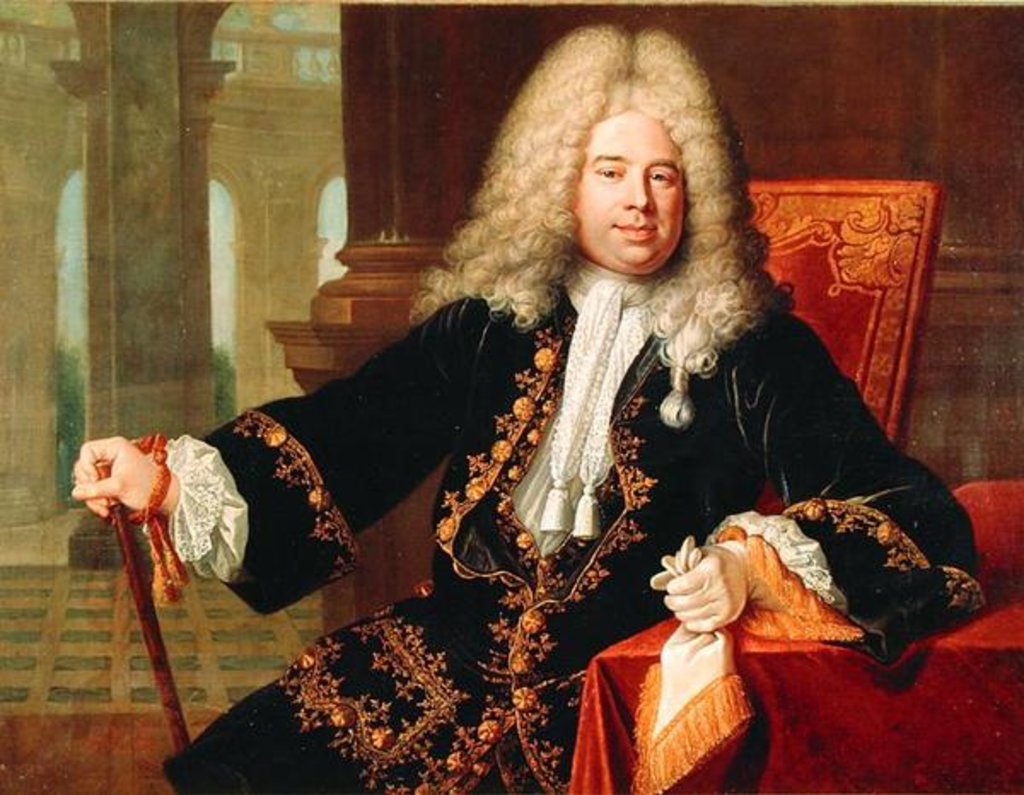 Detail of Portrait of a Magistrate by Nicolas de Largilliere