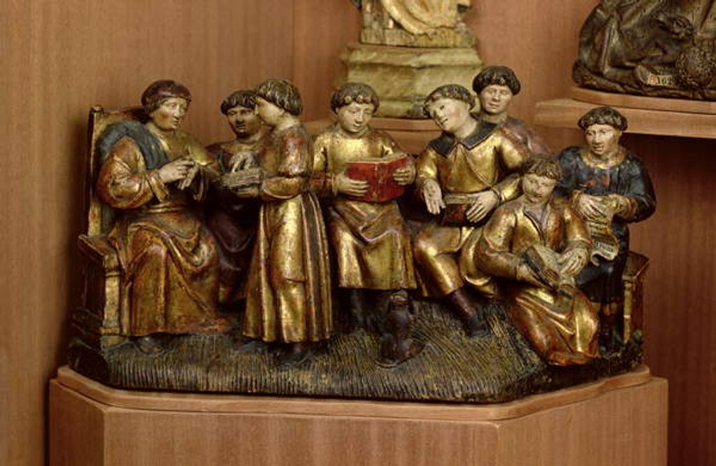 Detail of A School by French School