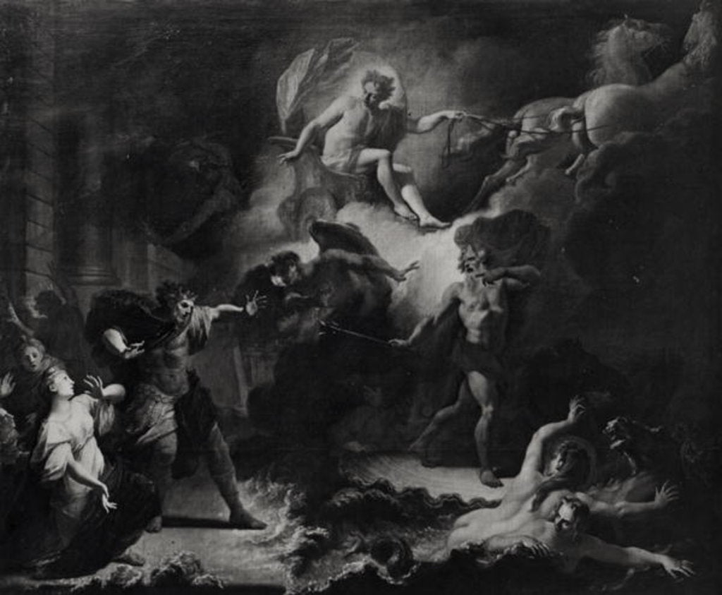 Detail of Laemedon Punished by Apollo and Poseidon, 1707 by Pierre Dulin