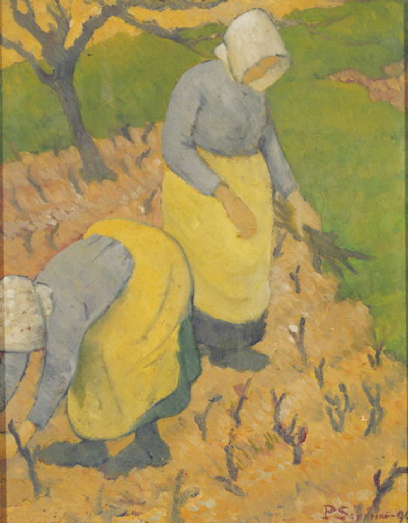 Detail of Women in the Vineyard, 1890 by Paul Serusier