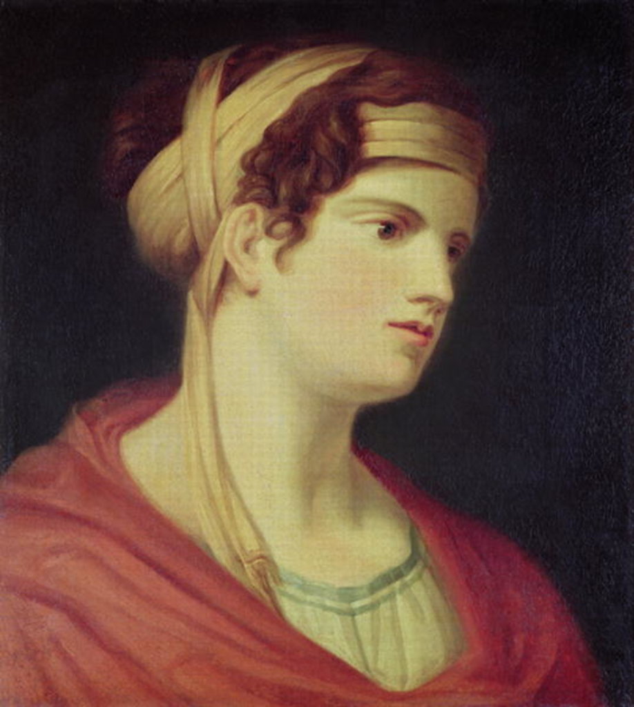 Detail of Countess Therese Brunswick by Johann Baptist I Lampi