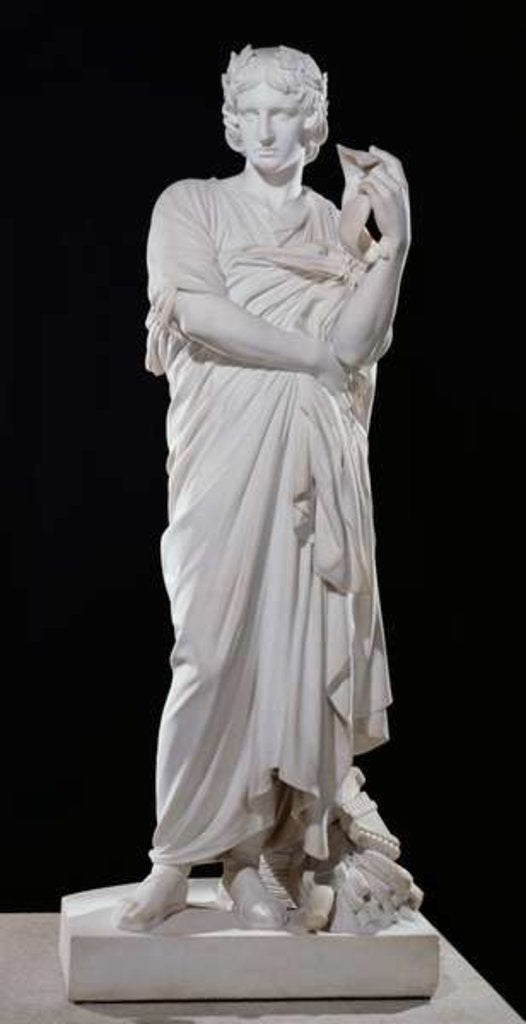 Detail of Virgil 1861 by Gabriel Jules Thomas