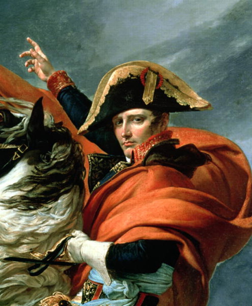 Detail of Detail of Napoleon Crossing the Alps on 20th May 1800 by Jacques Louis David