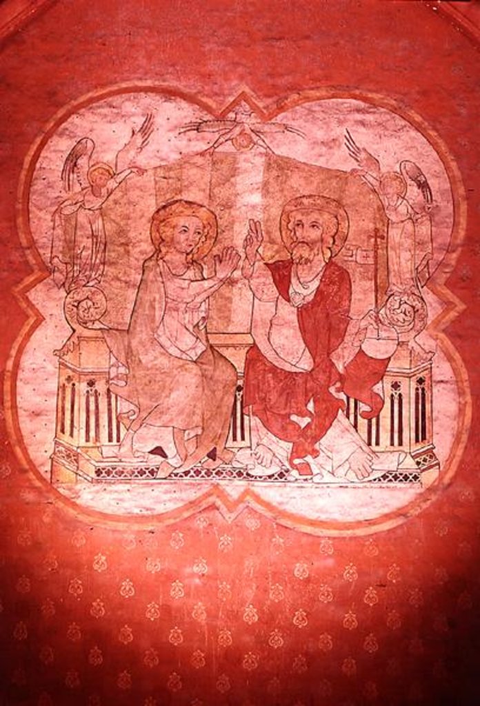 Detail of Blessing of the Virgin by Flemish School